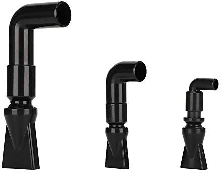 Febuliy Aquarium Entenbilldüse 360 ​​° rotierende Ellbogen Wasserauslassrohrpumpe Fischtank