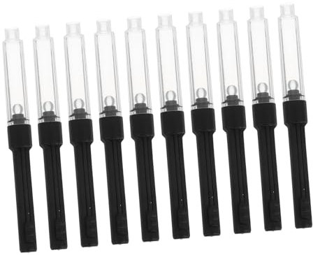 Holibanna 10pcs Refillable Fountain Pen Ink Converter Ink Refills Writing Pen Accessory Fountain Accessories Filling Converter
