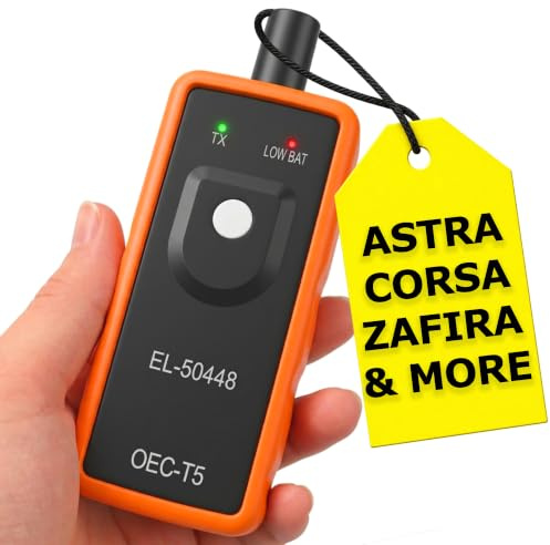 Rapid Revive - TPMS Reset Tool, TPMS Relearn Tool, Tyre Sensor Programming Training Tool, OEC-T5 Tire Pressure Monitor Sensor Reset Transmitter for Astra, Insignia, GM & More [Model: EL 50448]