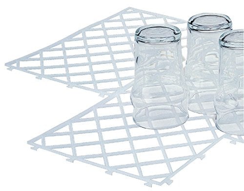 Beaumont Glass Mats Pack of 10 - Glass Ventilation Mats, Glass Shelf Liner for Home or Bars & Pubs D824