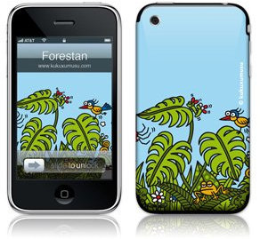 Hülle für iPhone 3G Forestan Kuuxumusu