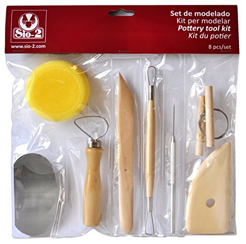 Sio-2 Accessories Pottery Kit (Set of 8)