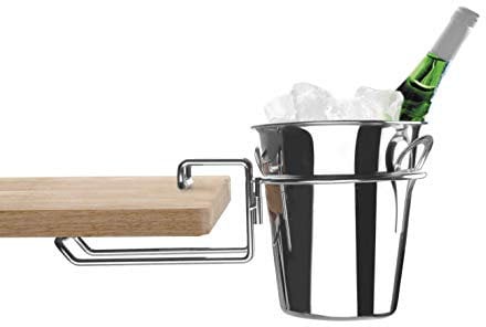 LACOR TISCHHALTERUNG FLASHENKUEHLER 18 cm, Silber, 62478