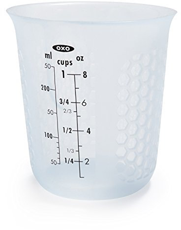 Oxo 11161100MLNYKEU Measuring Cup 250ml in white, Plastic