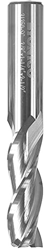 Yonico 31350-SC 3/8-Inch Dia. 3 Flute Upcut Spiral End Mill CNC Router Bit 3/8-Inch Shank