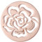 Morella Damen Coin 33 mm Blütenmeer Rosegold