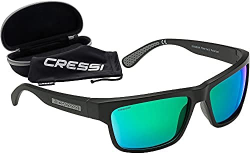 Cressi Ipanema Gafas de Sol, Unisex Adulto, Gris/Verde, Talla Única