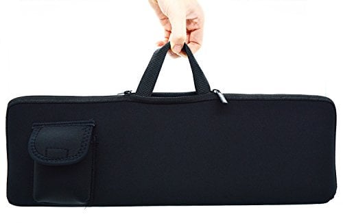 Orchidtent Neopren Tastaturhülle - Portable Protection Tragetasche Tasche mit Maus Tasche für Logitech MK270 Wireless Tastatur und Maus Combo für Windows QWERTY