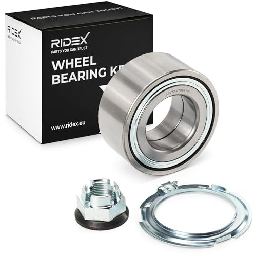RIDEX 654W0127 Radlagersatz pro Rad Vorne Außen: 88mm Innen: 45mm mit integriertem magnetischen Sensorring Kompatibel mit RENAULT Megane 3 Grandtour KZ0/1 402109697R 4412598 4021000QAG