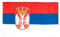 AZ FLAG - Bandera Serbia - 150x90 cm - Bandera Serbia 100% Poliéster ligero Con Ojales de Metal integrados - 80g