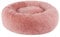 BVAGSS Hundebett Rund Katzenbett Flauschig Donut Kuscheliges Hundekissen Waschbar Ultra Weicher Plüsch Haustierbett für Kleine, Mittelgroße und Große Hunde, Katzen XH034 (Diameter:80 cm, Bean Paste)