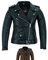 Texpeed Damen Leder Marlon Brando Rocker Retro Chopper Motorradjacke – Damen Touring Motorradjacke Mit Original Biker Rüstung (EN 1621-1) Schutz Schwarz - L