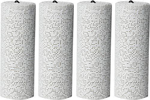 3 Ace Crafts 4 Rolls of Modroc Plaster of Paris Bandage 15cm X 2.75m Skin Friendly Modelling Mod ROC Craft Bandages Papier Mache Modelling Bandages Rolls Kit for Mould and Casting Craft Bandage Rolls