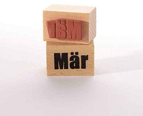 Motivstempel Titel: Monate - Mär