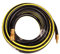 WELDINGER Druckluftschlauch 10 m Gummi-PVC 12x18 mm mit Messingkupplungen