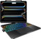 typecase Flexbook Touch - Funda con teclado para iPad Pro 13 (M4) y iPad Air 13 (M2) 2024 y iPad Pro 12.9 (6ª/5ª/4ª/3ª generación), retroiluminación de 10 colores, protección giratoria de 360° con