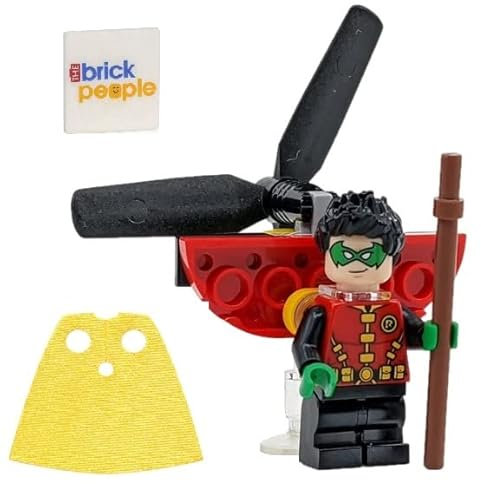 LEGO Superhelden Batman: DC Comics Robin with Jetpack and Yellow Cape