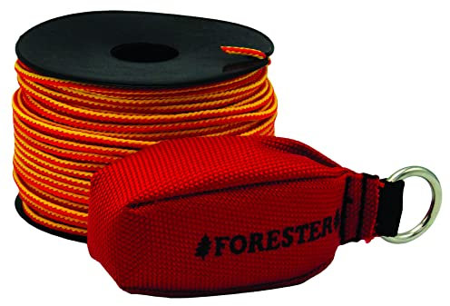 Arborist Throw Line Kit | 15oz Throw Weight & 166ft Rope | Ultra Slick 100% Polyester Rope | Arborist Equipment for Tree Climbing