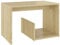 vidaXL Table d'Appoint, Table Basse avec Rangement, Bout de Canapé, Meuble de Salle de Séjour Salon, Moderne, Chêne Sonoma Bois d'Ingénierie