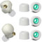 Tapones de Espuma con Memoria para Sony WF-1000XM4 Tapones de Repuesto para Sony AR Piece Foam Tips for WF WI XBA Series Fit Charging Case Size M Gris (3 Pares).