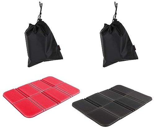 SSRDFU 2 PCS Sitzkissen Outdoor Faltbar - Wasserdicht Spielplatz Matte,Tragbar Wasserdichtes Sitzkissen Mit Aufbewahrungstasche, Für Outdoor Spielplatz Camping Wandern Picknick
