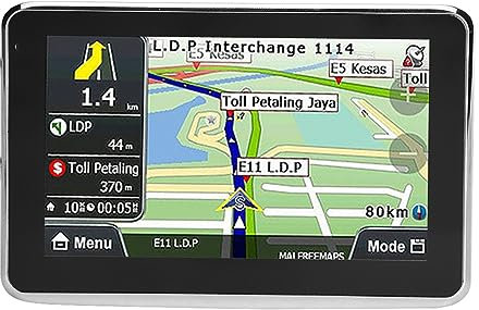 Navigation GPS, Navigateur GPS à Double écran Tactile DDR256M 8G MP3 FM Carte Europe Carte 508 Universelle pour Voiture Camion Camping-car
