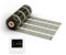 WARMON elektrische Fußbodenheizung für Fliesen: Zweiader-Heizmatte WARMON CLASSIC 150 W/m², heating mat, mit Thermostat nach Wahl, FARBE:Th. R7C-716 WiFi - Weiß, Mattengröße:2 m²