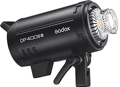 Jemora DP400III-V Upgraded Studio Flash Light 400Ws Power GN87 5600±200K Strobe Built-in 2.4G Wireless X System Bowens Mount Photography Flashes for Wedding Fashion Advertising