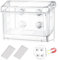 Jetec Magnetischer Visitenkartenhalter für den Außenbereich, Acryl, Fahrzeug, transparent, für glatte Metalloberfläche, für Büro, Geschäft, LKW, Wand, 10,7 x 3,7 x 7,1 cm, 1 Stück