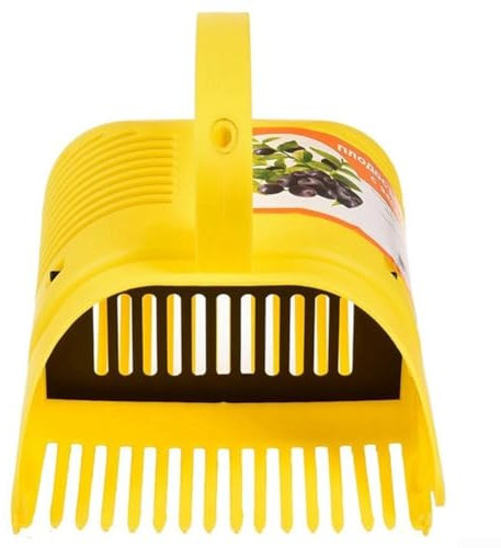 Rastrello per mirtilli facile ed efficiente, design a denti a pettine, grande capacità, strumento per bacche