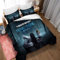Bettbezug Dead by Daylight Winterschutz Steppdecke Baumwolle Zwei Kissenbezüge Versteckter Reißverschluss Leicht Zu Reinigen (DBD 03,200x200cm)
