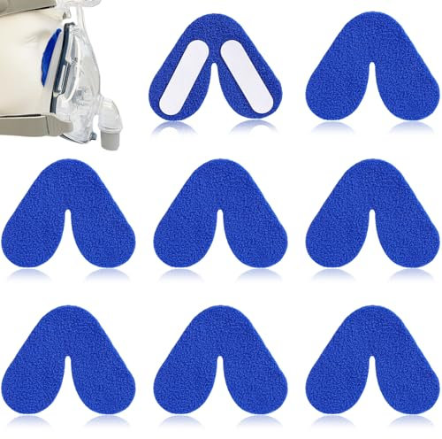 8 Stück Nasenpolster für CPAP-Maske,CPAP-Masken-Nasenpolster,Nasenschutzpolster für CPAP-Maschine,CPAP-Nasenkissen,CPAP-Nasenpads,Löwenstein Cpap Zubehör,Cpap Zubehör,für CPAP-Maske,Schlafapnoe-Maske