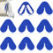 8 Stück Nasenpolster für CPAP-Maske,CPAP-Masken-Nasenpolster,Nasenschutzpolster für CPAP-Maschine,CPAP-Nasenkissen,CPAP-Nasenpads,Löwenstein Cpap Zubehör,Cpap Zubehör,für CPAP-Maske,Schlafapnoe-Maske