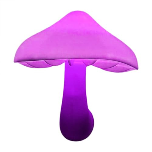 Berriphonia Nachtlampe zum Anschließen, Pilzlampe zum Anschließen | LED -Pilzlicht -Erkennungswandlampe | Augenschutz für Kinder und Erwachsene, Raumbeleuchtung mit 7 Lichtern