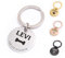 FELLSOCKE Personalisierte Hundemarke aus Edelstahl - 25mm | 30mm, Individuell gravierbar, Robuste Tiermarke, Dogtag Anhänger Hunde, Pferde, Katzen & Welpen (Silberfarben, 30 mm)