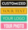 Custom Signs Outdoor Metal Sign - 16x4 Inch Personalized Aluminum Rust-Proof Entrance Signs, Street Signs, Hazard Signs, Intersection Signs, Parking Signs, Decorative Signs
