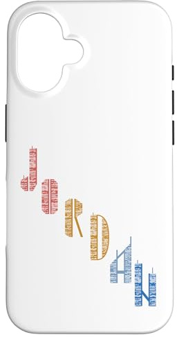 Vintage Jordan t shirt with Skyscarper Jordan Case for iPhone 16