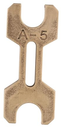 blloocod Pen Piston Removal Wrench for P140, P139, P141 - Brass Nib Remover Tool for Fountain Pen Repair & Maintenance