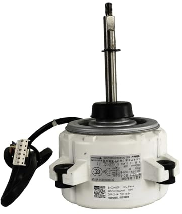 Unidad interior de aire acondicionado Motor de ventilador CC, Compatible con Midea, WZDK120-38G-1 DC310 120W 1000r/min SIC-71FW-F1120-8 Reemplazar