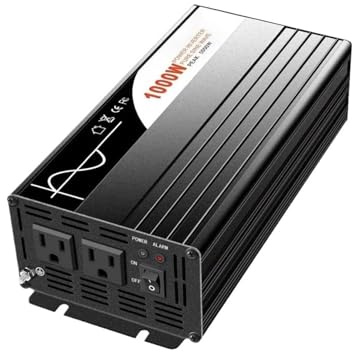 Onduleur Transformateur Convertisseur Onduleur Sinusoïdal Pur 1000 W 12 V CC vers 220 V CA 24 V 48 V 110 V avec Plusieurs Types De Prises. Convertisseur(48V,220-230V,USA)
