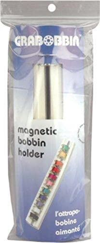 Blue Feather Euro-Notions Grabobbin Magnetic Bobbin Holder, 8 inches, Metal, 8
