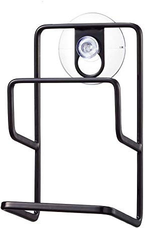 Yamazaki 2265 Tower Double Sponge Holder, Black, Steel, 7.5 x 6.3 x 12.7 cm