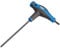 Draper 33899 Expert Tx-Star T20 T-Handle Key, Blue