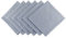DII Servietten-Set, 100% Baumwolle, Seersucker, gestreift, Blau, 6-teilig