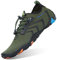 SAGUARO Badeschuhe Herren Wasserschuhe Männer Strandschuhe Damen Aquaschuhe Neoprenschuhe rutschfeste Schwimmschuhe Olivgrün 45 EU