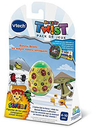 VTech - Rockit Twist - Jeu Banzai Beans - Les Ninjas Contre-attaquent, Jeu Console éducative – Version FR