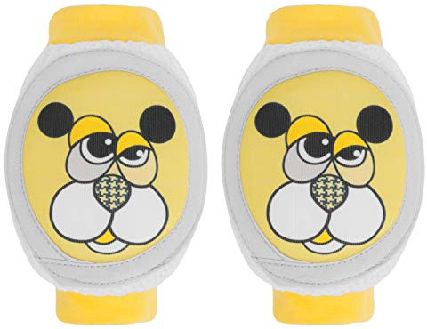 Baby Knieschoner Baumwolle Netz Krabbelknieschoner Kinder Knieschützer Knie Ellenbogen Pads kriechen Sicherheit Schutz Kleinkinder Mädchen und Jungen für 2-5 Jahre (Hund)