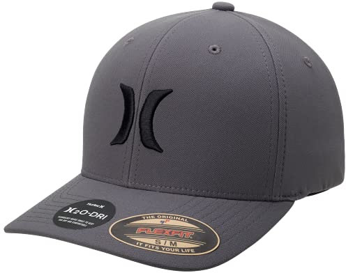 Hurley Herren M H2o Dri OAO Hat Baseballkappe, Dark Grey, S-M EU