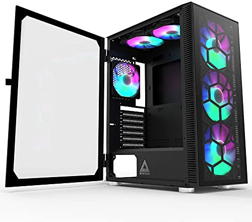 MONTECH X3 Glass Midi-Tower gaming case Black