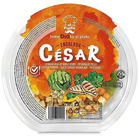 DIA AL PUNTO ensalada César tarrina 210 gr